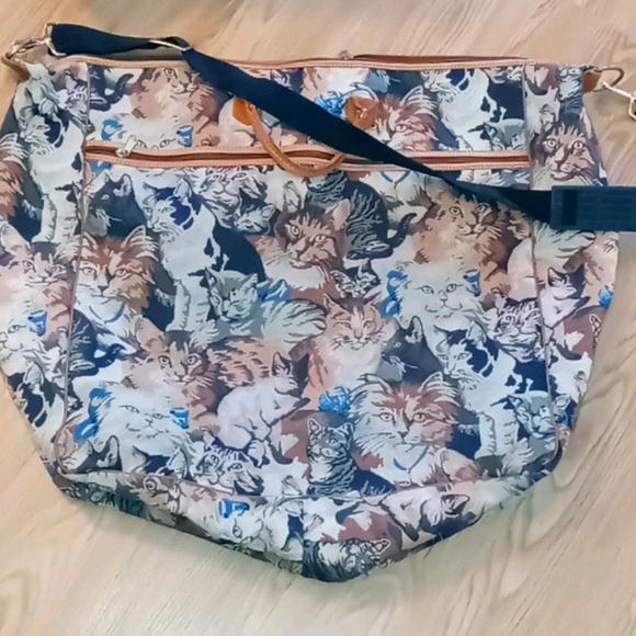 Vintage Handbags - Crazy cat lady bag vintage